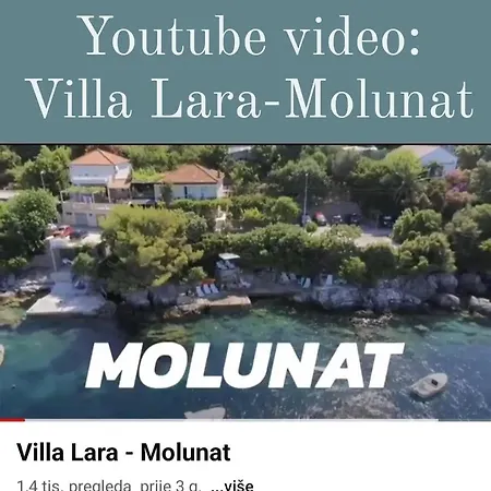 Villa Lara Molunat Exterior photo